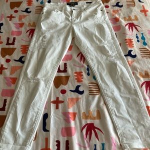 Lucky Brand size 4 white jeans